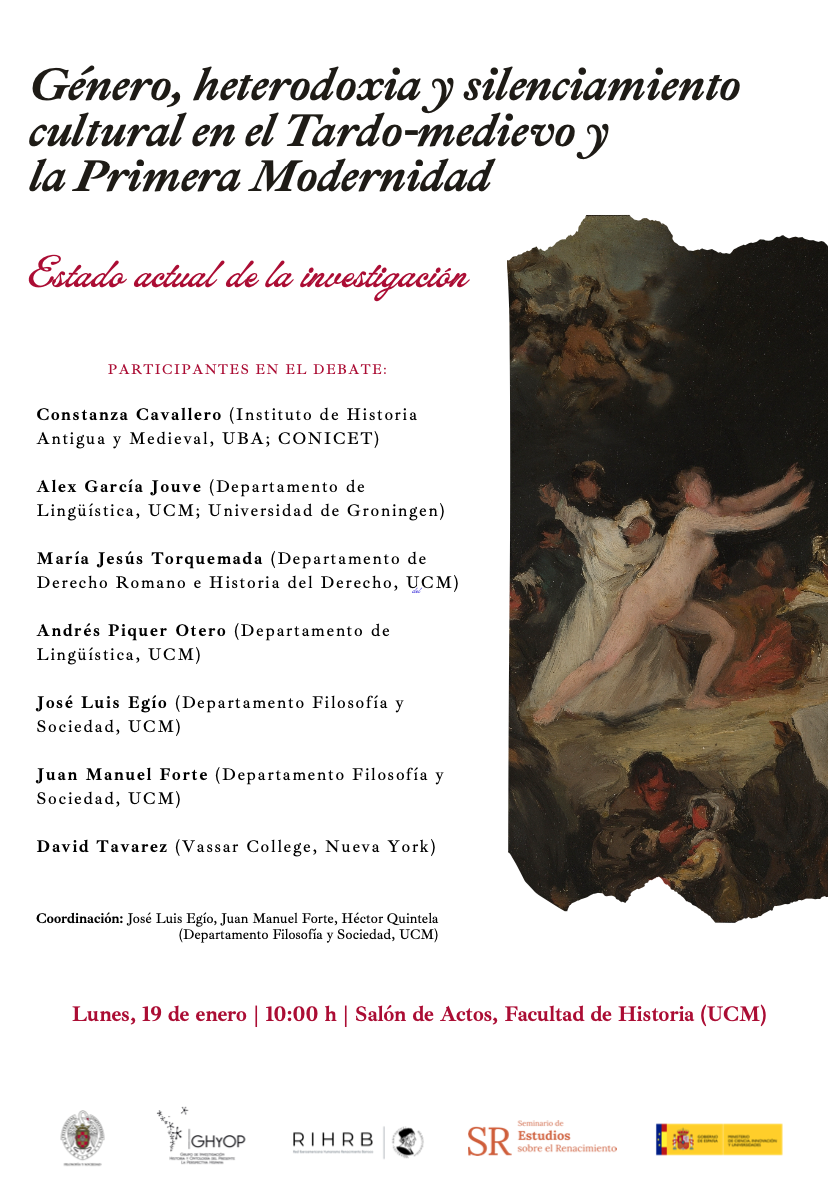 Género, heterodoxia y silenciamiento cultural en el Tardo-medievo y la Primera Modernidad. Estado actual de la investigación